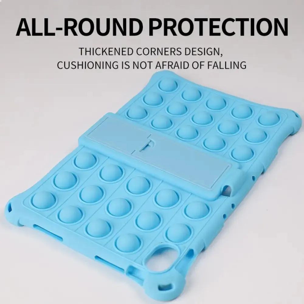Case for Nokia T20 10.36 Android Nokia T20 Ta-1392 Kids Safe Soft Silicon Push Bubble Tablet Stand Cover for Nokia T20