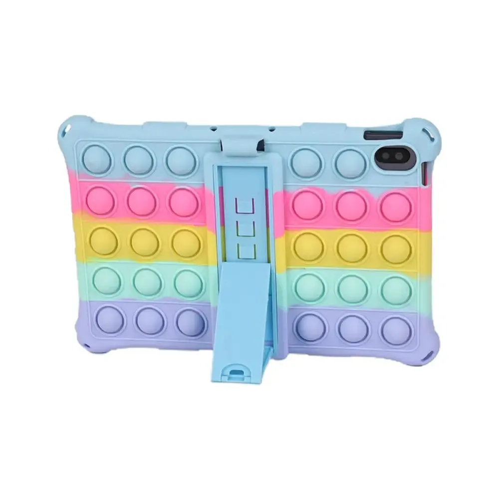 Case for Nokia T20 10.36 Android Nokia T20 Ta-1392 Kids Safe Soft Silicon Push Bubble Tablet Stand Cover for Nokia T20