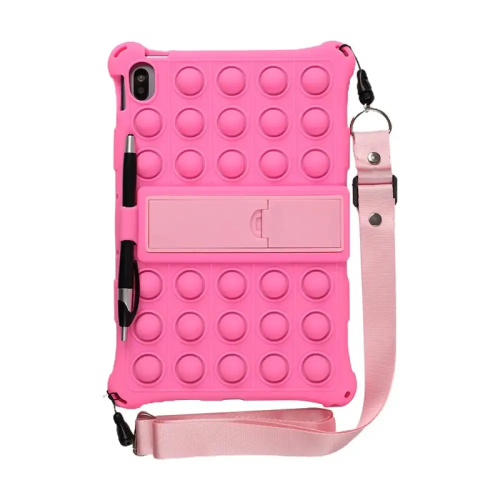 Case for Nokia T20 10.36 Android Nokia T20 Ta-1392 Kids Safe Soft Silicon Push Bubble Tablet Stand Cover for Nokia T20