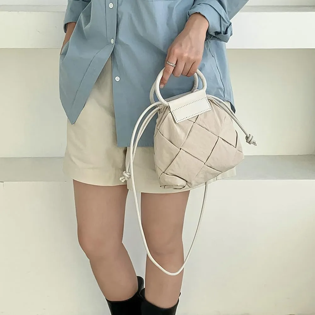Casual Quilted Crossbody Bags for Women Padding Handbags for Women Soft Cloud Bag Fashion Satchel Shoulder Bag 2024 New