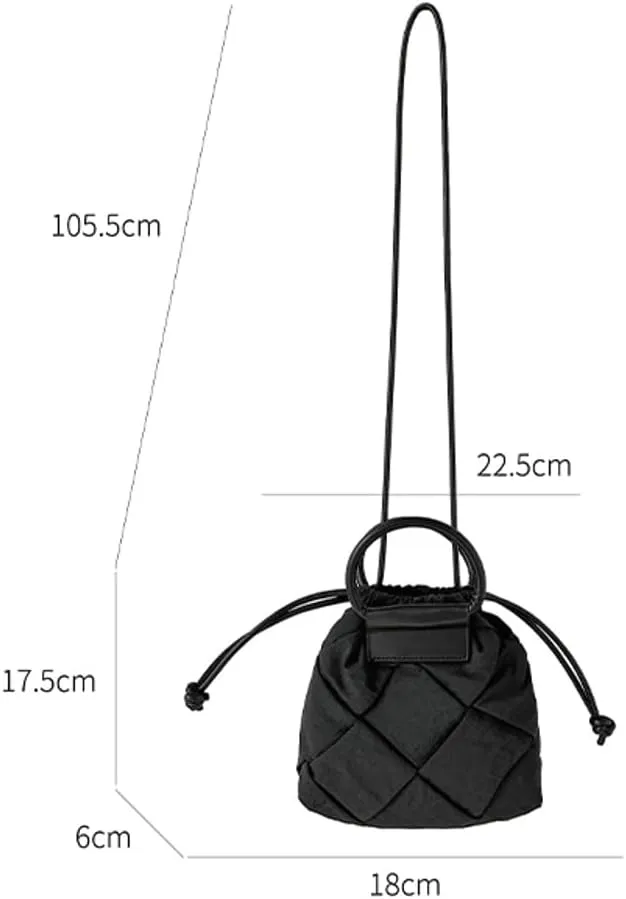 Casual Quilted Crossbody Bags for Women Padding Handbags for Women Soft Cloud Bag Fashion Satchel Shoulder Bag 2024 New