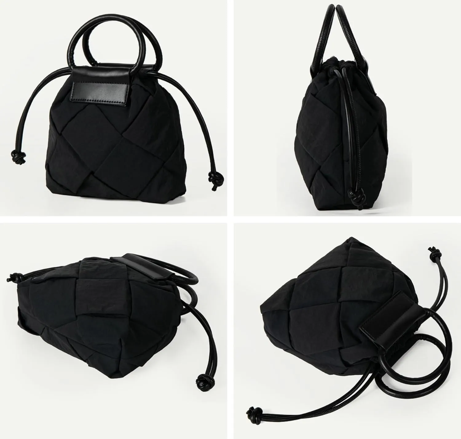 Casual Quilted Crossbody Bags for Women Padding Handbags for Women Soft Cloud Bag Fashion Satchel Shoulder Bag 2024 New