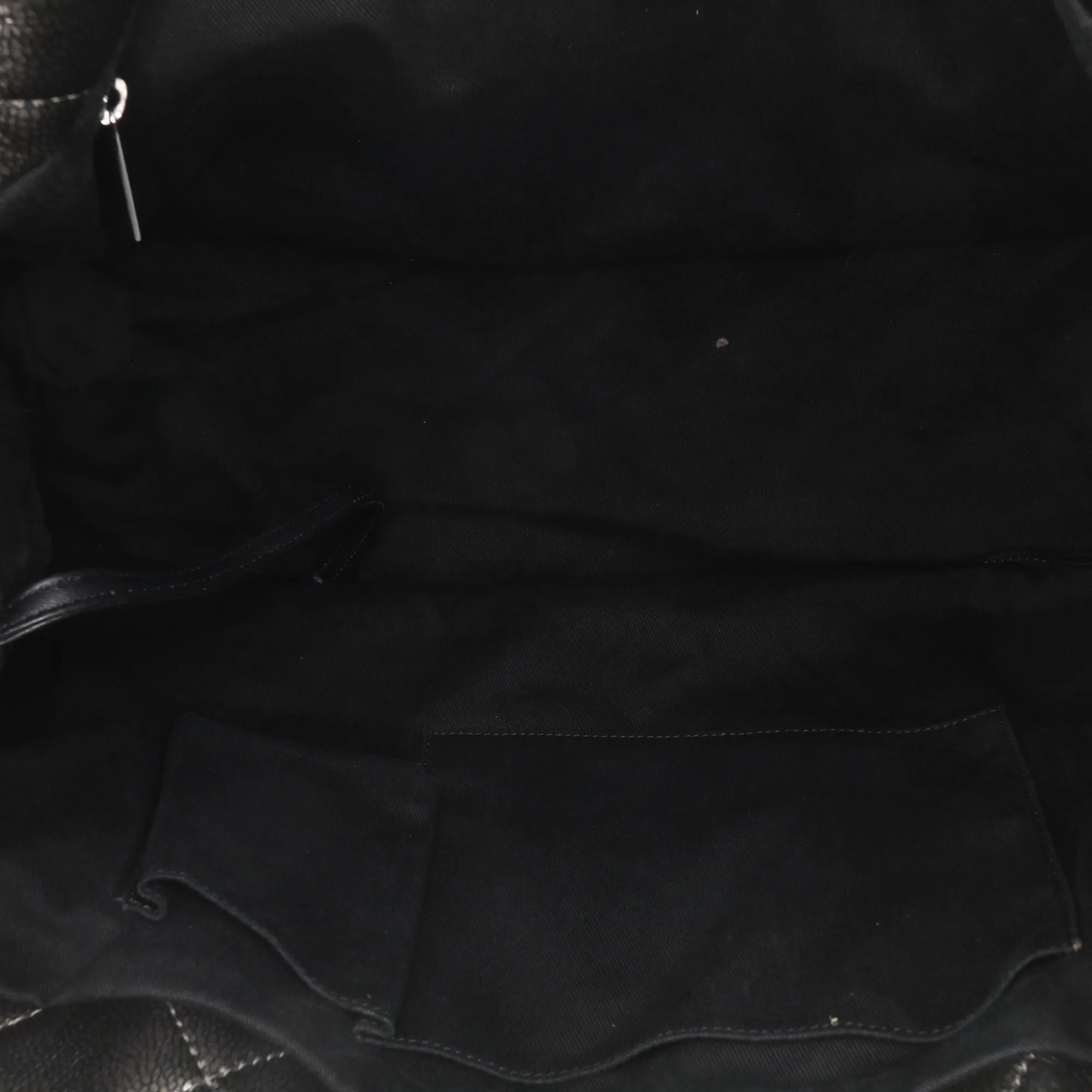 CC Metallic Caviar Soft Tote