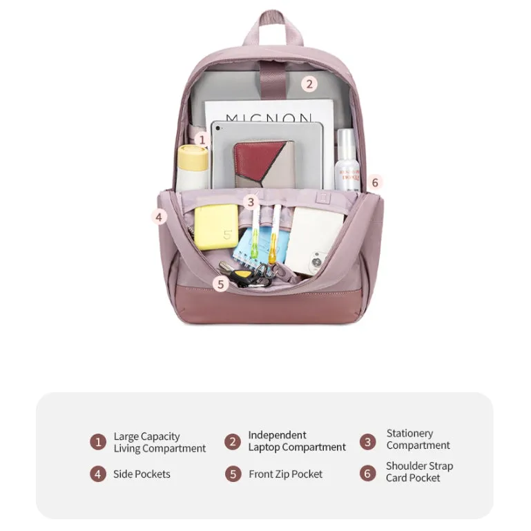 Chantria Elektraz Women Laptop Backpack Business Travel Laptop Backpack Easy Travelling (15.6'')
