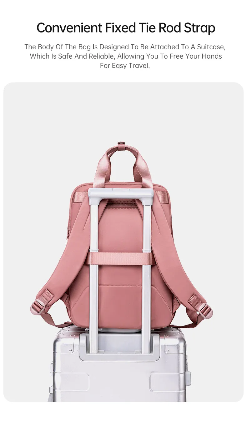 Chantria i-Glow Women Laptop Backpack Business Travel Multi Compartment Easy Carry Trend (15.6'')