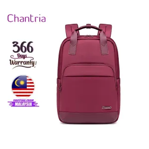Chantria i-Posh Women Laptop Backpack Business Travel Multi Compartment Easy Carry Trend (15.6'')