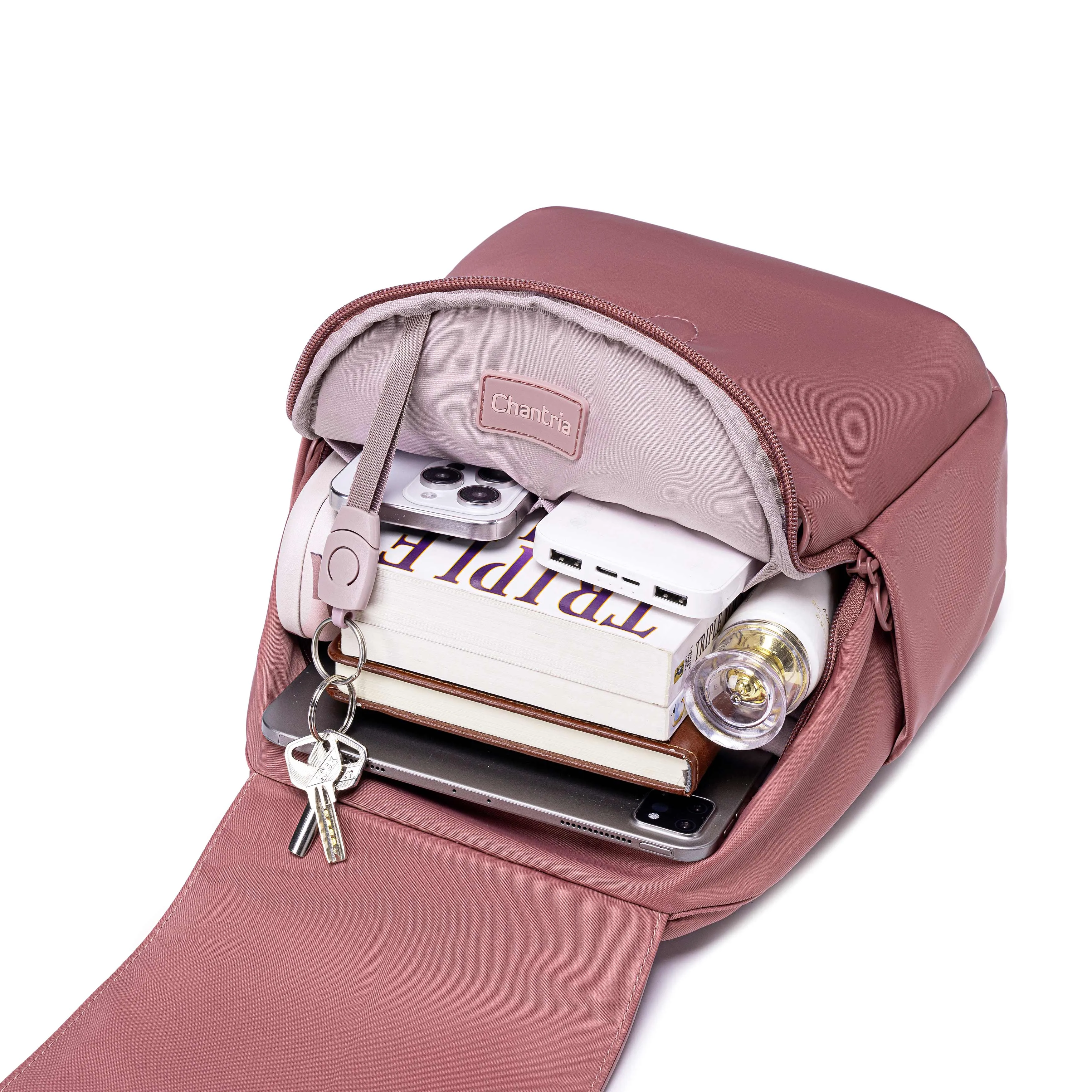 Chantria Premium Casual Backpack Water Resistant Multifunctional Anti-Theft Women Daypack with independent Laptop Compartment, CB00621