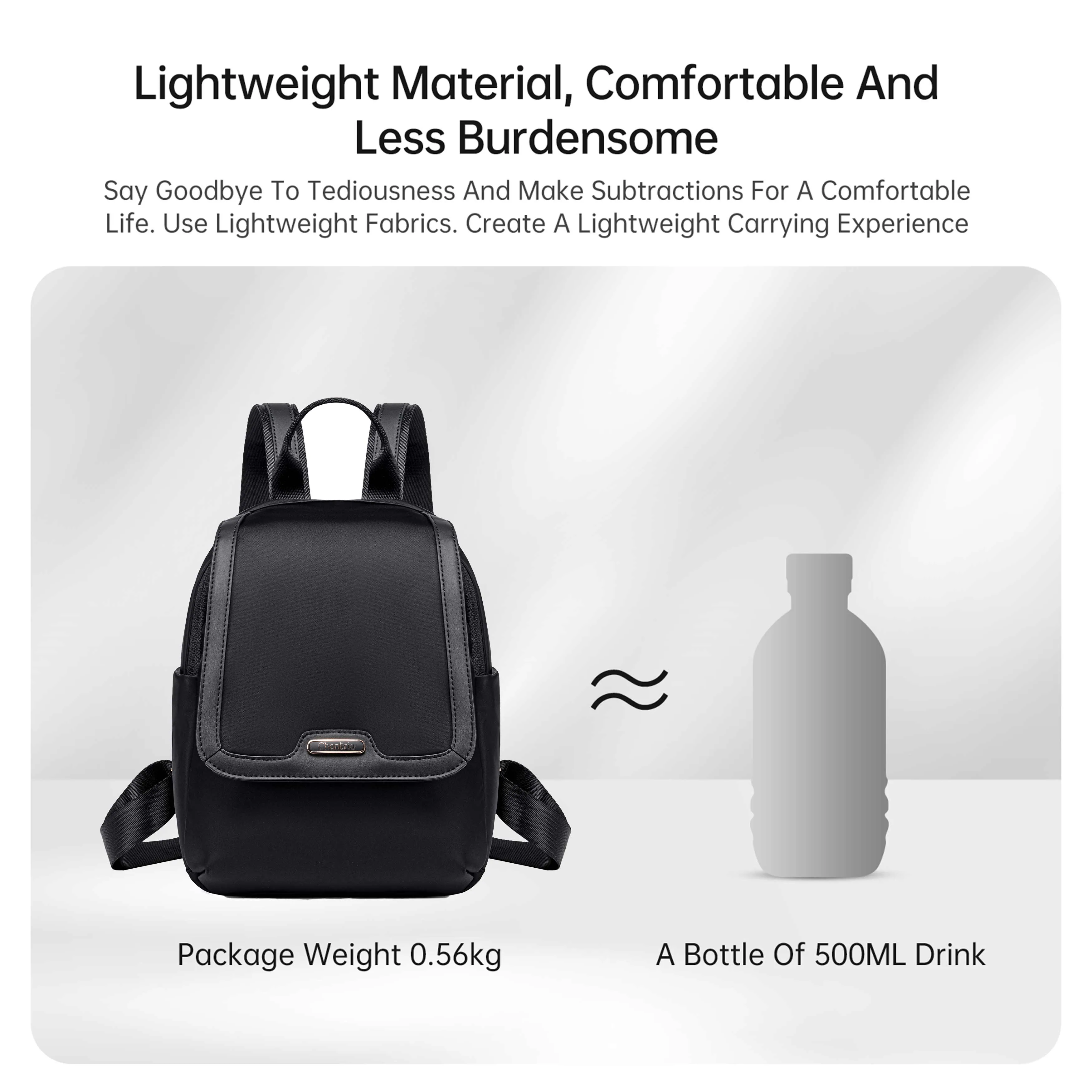 Chantria Premium Casual Backpack Water Resistant Multifunctional Anti-Theft Women Daypack with independent Laptop Compartment, CB00621