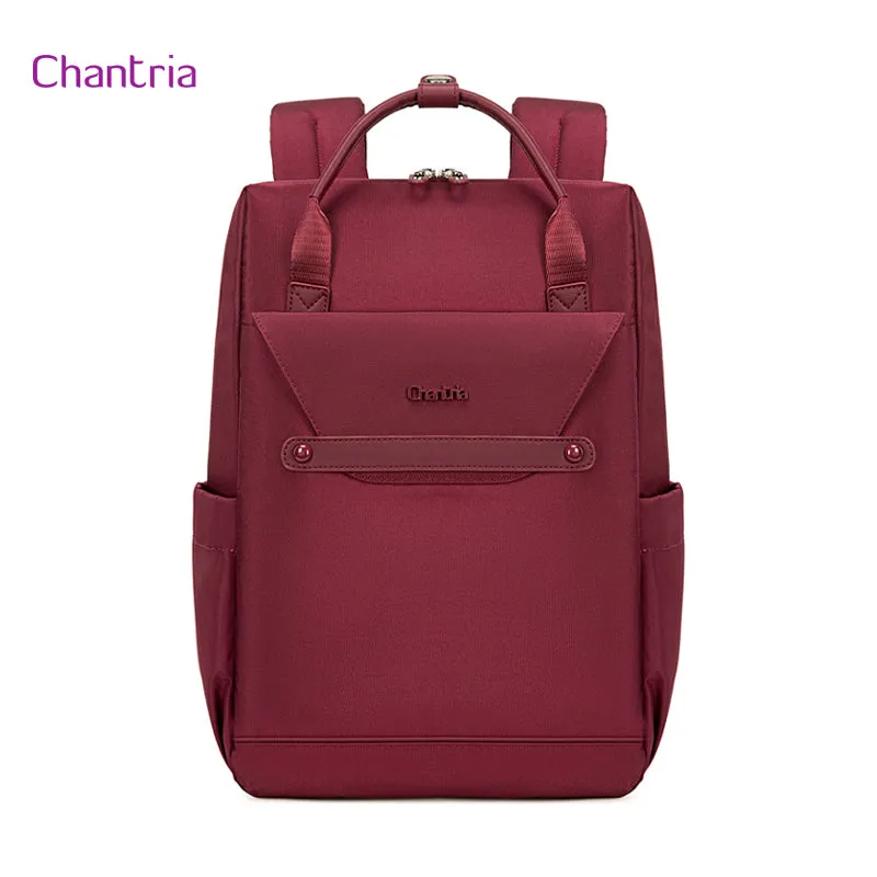 Chantria Springz Women Laptop Backpack Multi Compartment Business Travel Laptop Backpack (15.6'')