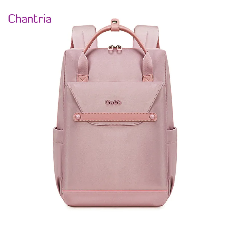 Chantria Springz Women Laptop Backpack Multi Compartment Business Travel Laptop Backpack (15.6'')