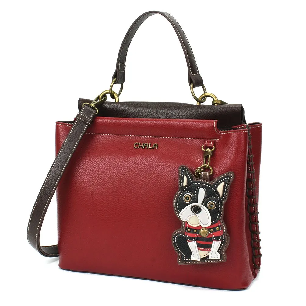 Charming Satchel - Boston Terrier