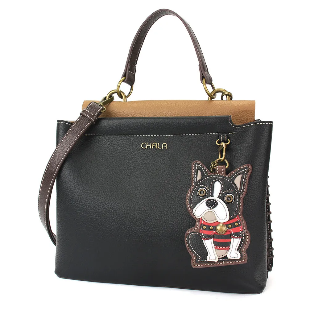 Charming Satchel - Boston Terrier