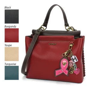 Charming Satchel - Charming Charms Pink Ribbon   HOPE Key Chain