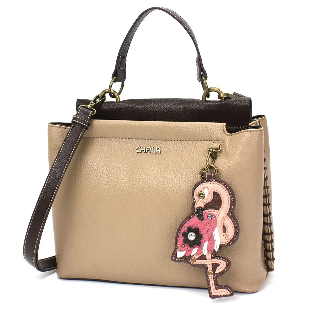 Charming Satchel - Flamingo