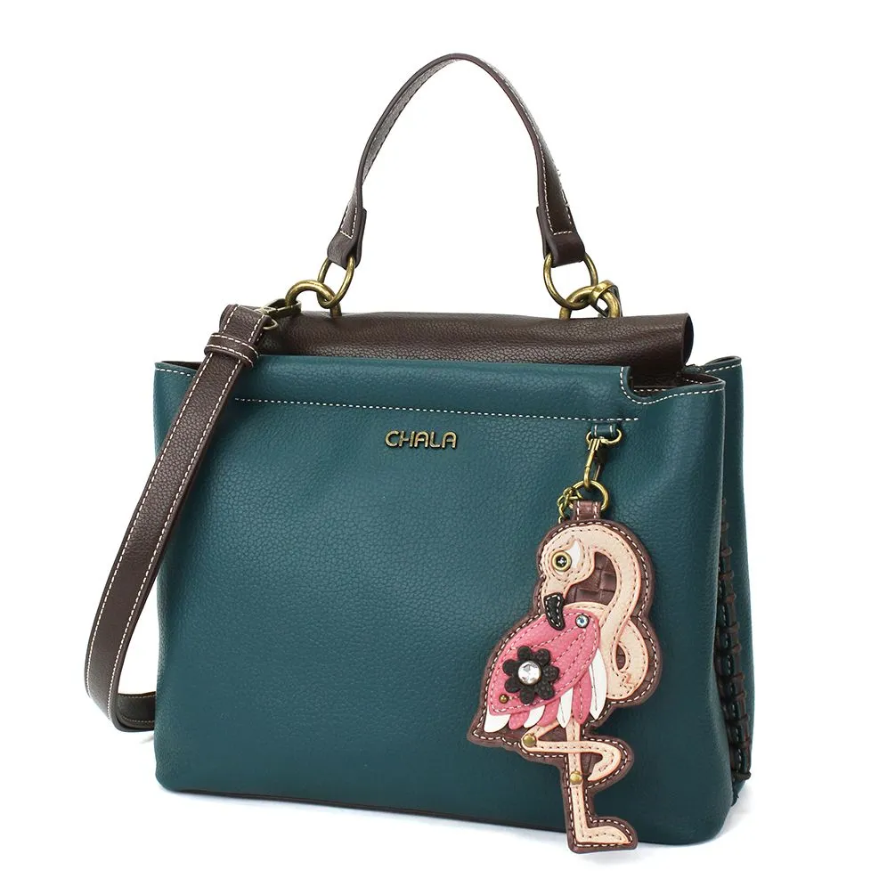 Charming Satchel - Flamingo