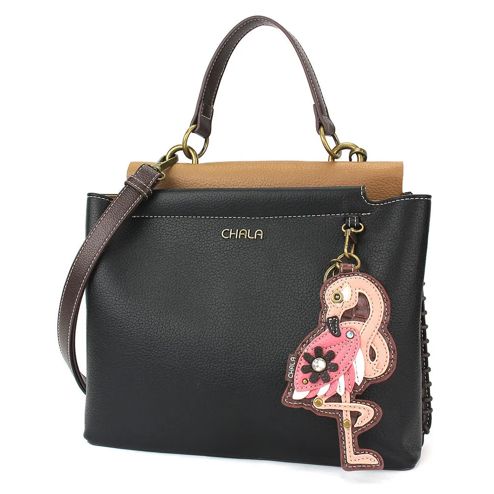 Charming Satchel - Flamingo
