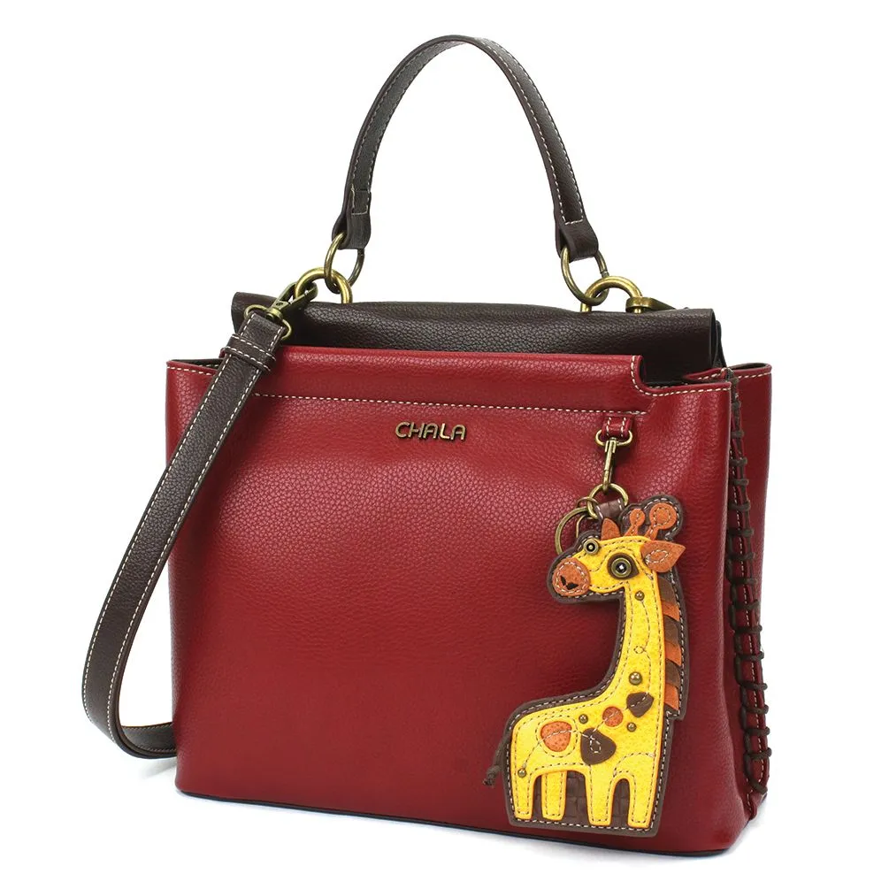 Charming Satchel - Giraffe