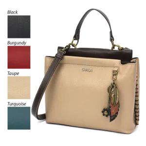 Charming Satchel - Metal Charming Feather