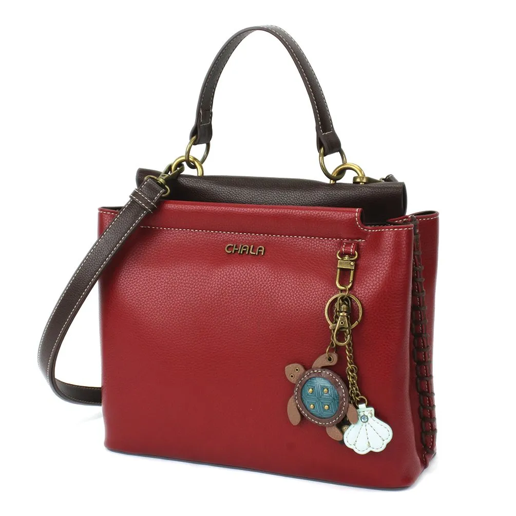 Charming Satchel - Mini Keychain Turtle