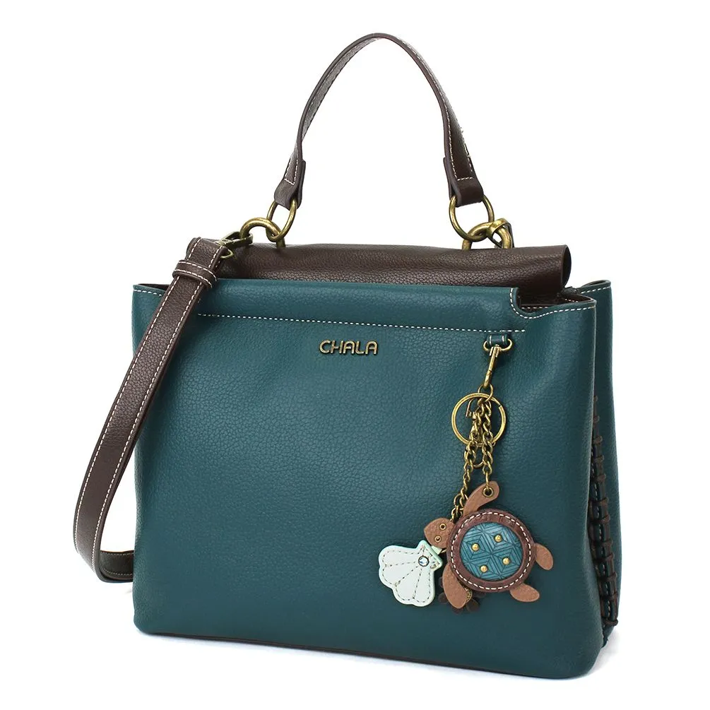 Charming Satchel - Mini Keychain Turtle