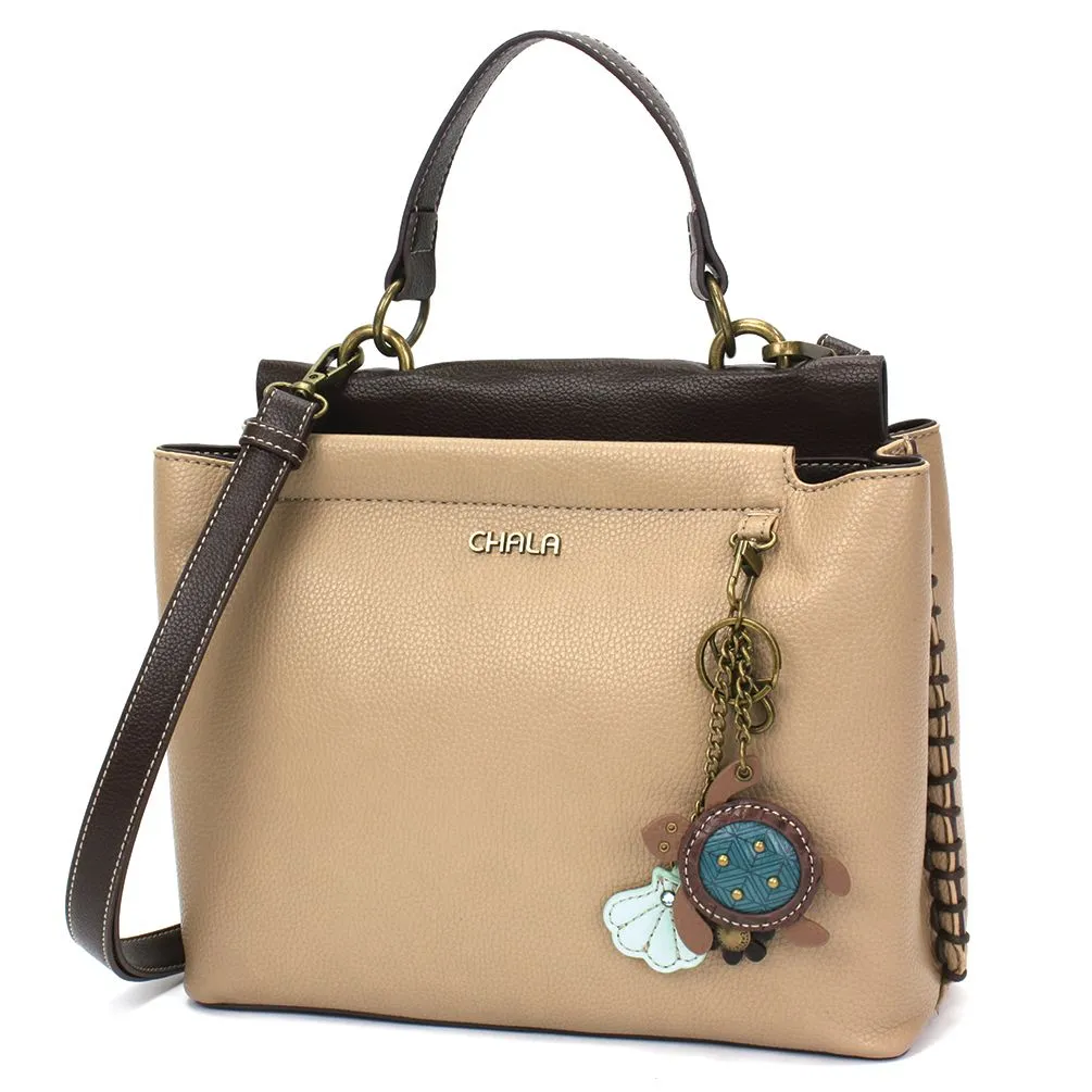 Charming Satchel - Mini Keychain Turtle