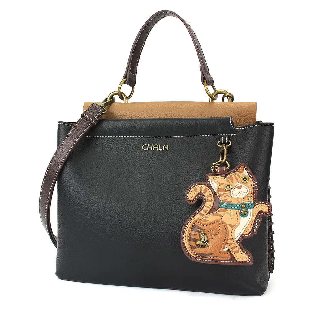 Charming Satchel - Tabby Cat Orange