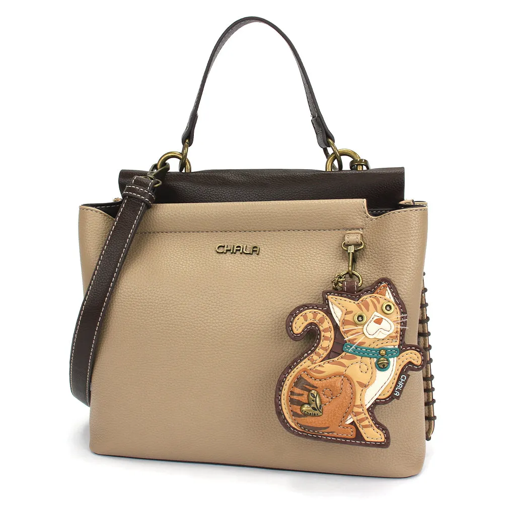 Charming Satchel - Tabby Cat Orange