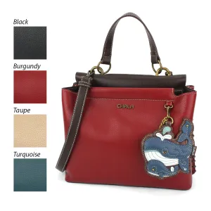 Charming Satchel - Whale Family