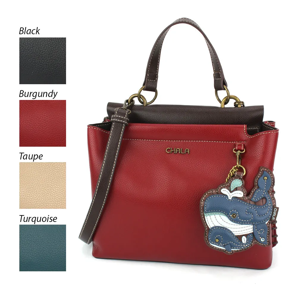 Charming Satchel - Whale Family