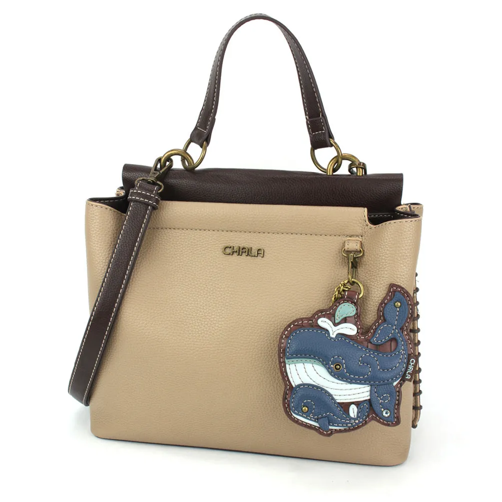 Charming Satchel - Whale Family
