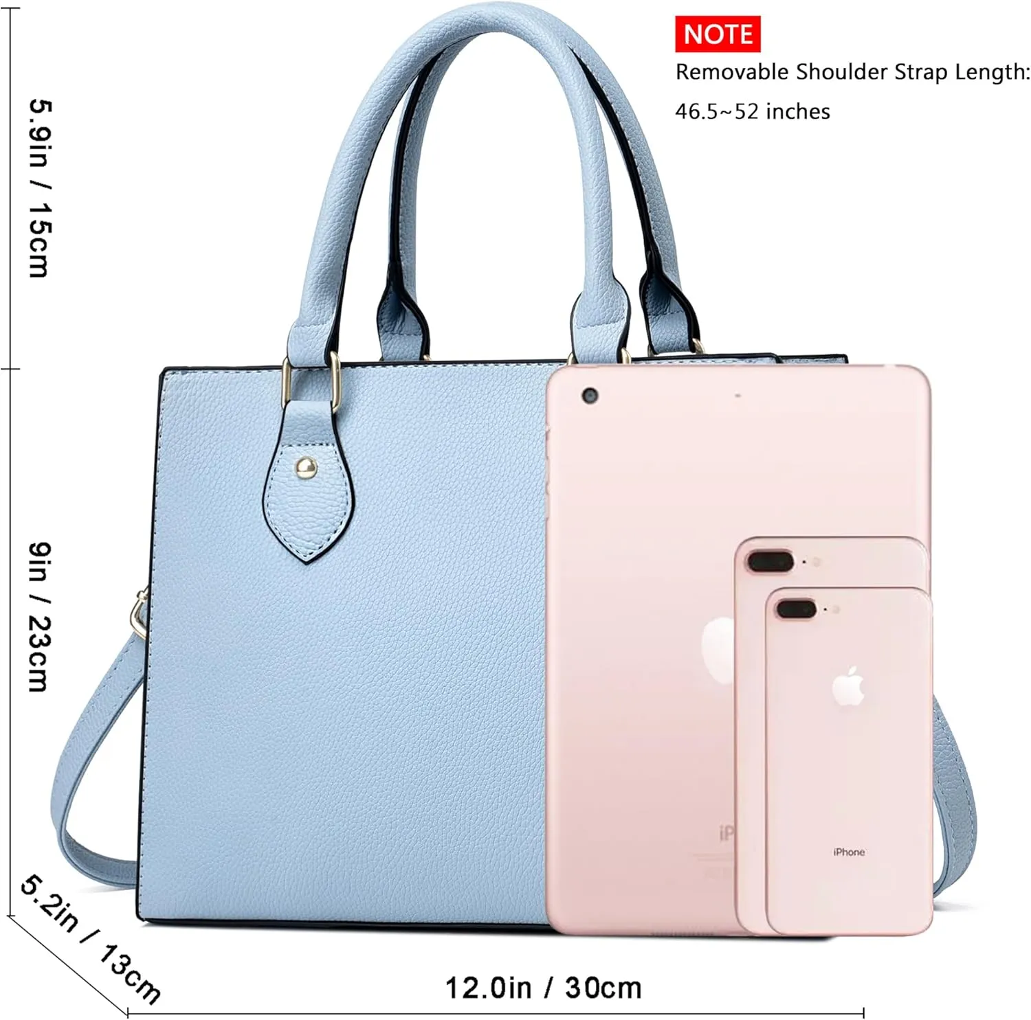 CHICAROUSAL Crossbody Purses and Handbags for Women PU Leather Tote Top Handle Satchel Shoulder Bags