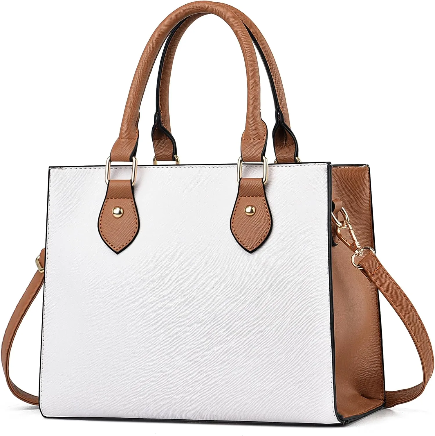 CHICAROUSAL Crossbody Purses and Handbags for Women PU Leather Tote Top Handle Satchel Shoulder Bags