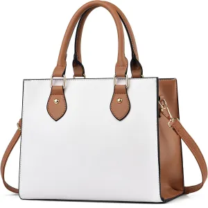 CHICAROUSAL Crossbody Purses and Handbags for Women PU Leather Tote Top Handle Satchel Shoulder Bags