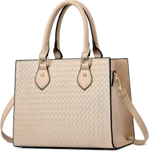 CHICAROUSAL Crossbody Purses and Handbags for Women PU Leather Tote Top Handle Satchel Shoulder Bags