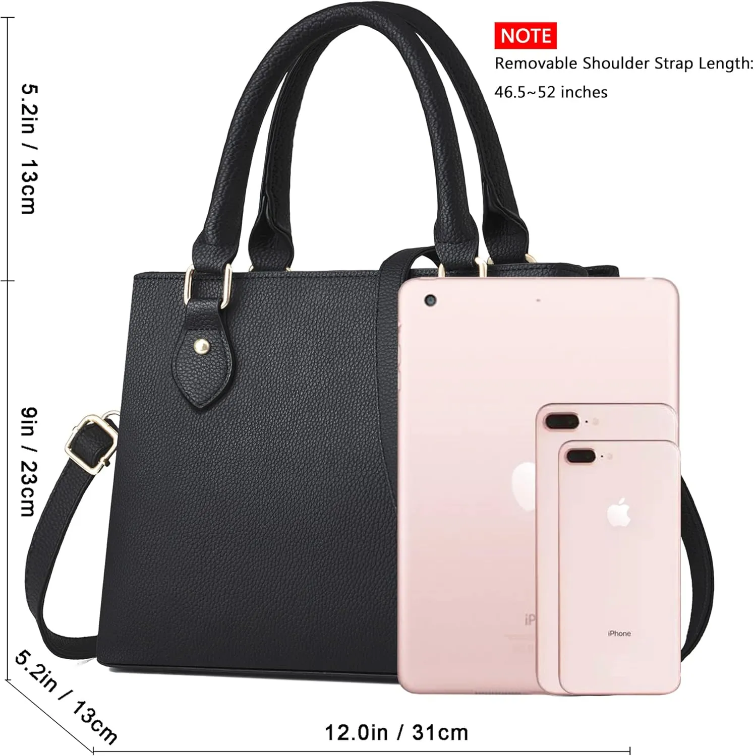 CHICAROUSAL Purses and Handbags for Women Leather Crossbody Bags Women's Tote Shoulder Bag