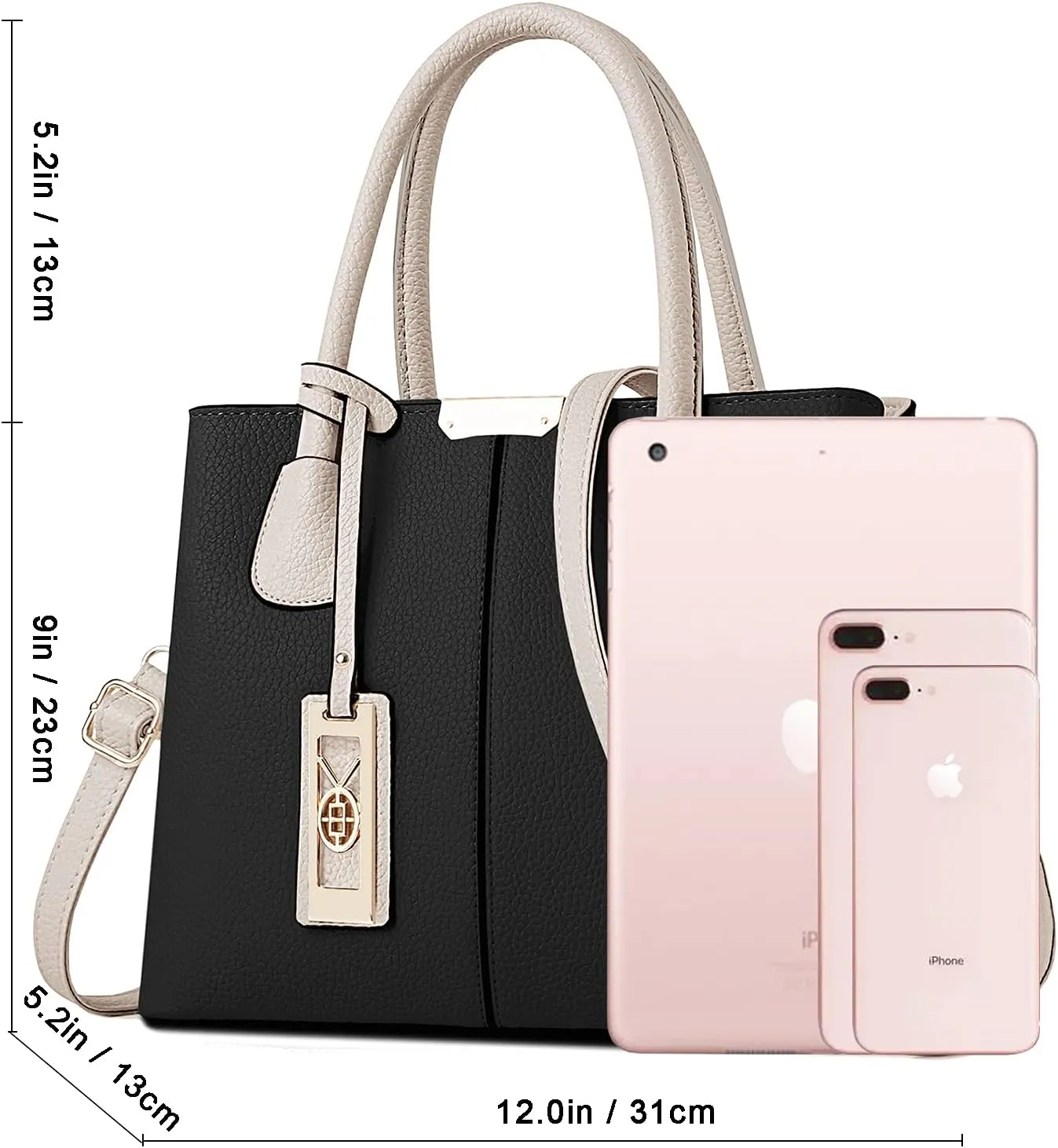 CHICAROUSAL Purses and Handbags for Women Leather Crossbody Bags Women's Tote Shoulder Bag