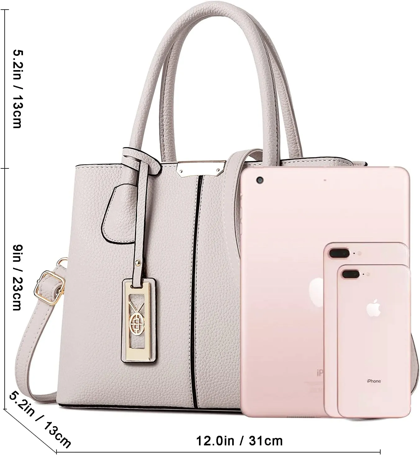 CHICAROUSAL Purses and Handbags for Women Leather Crossbody Bags Women's Tote Shoulder Bag