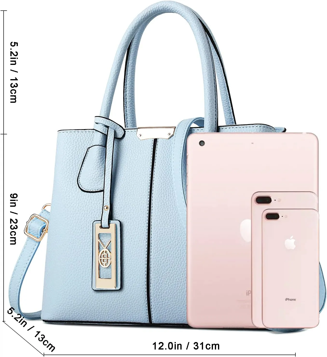 CHICAROUSAL Purses and Handbags for Women Leather Crossbody Bags Women's Tote Shoulder Bag
