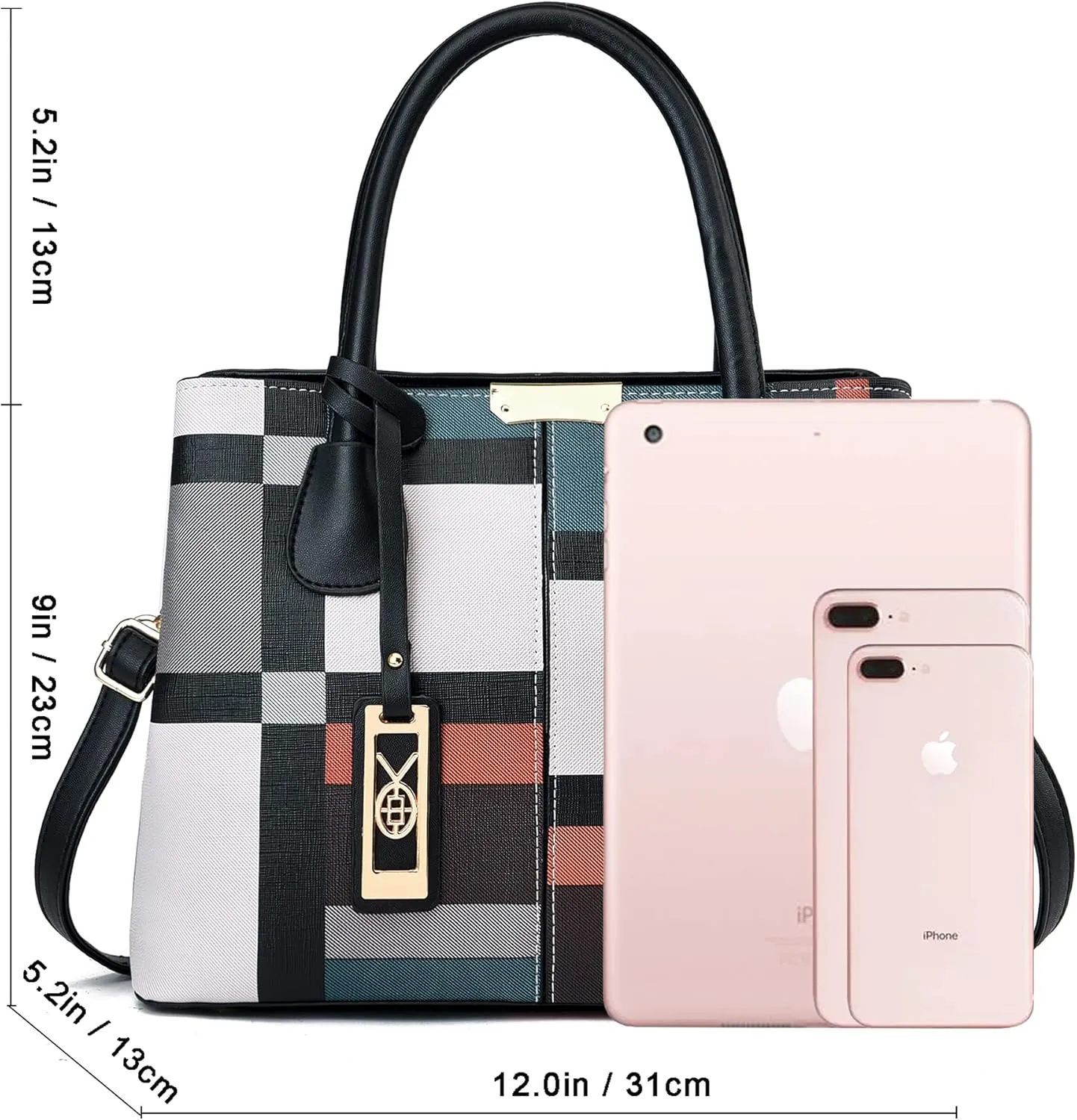 CHICAROUSAL Purses and Handbags for Women Leather Crossbody Bags Women's Tote Shoulder Bag