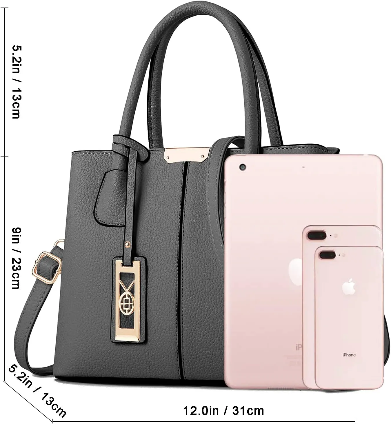 CHICAROUSAL Purses and Handbags for Women Leather Crossbody Bags Women's Tote Shoulder Bag