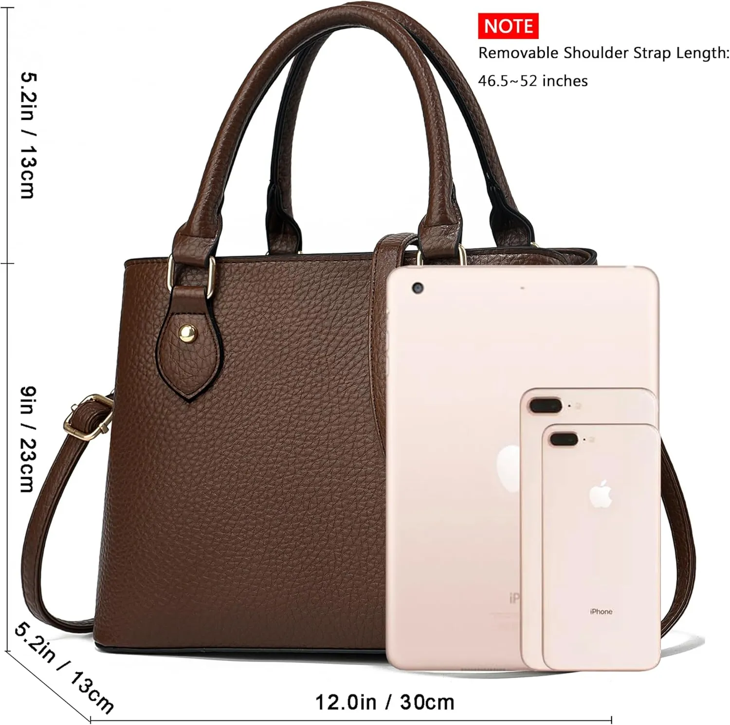 CHICAROUSAL Purses and Handbags for Women Leather Crossbody Bags Women's Tote Shoulder Bag