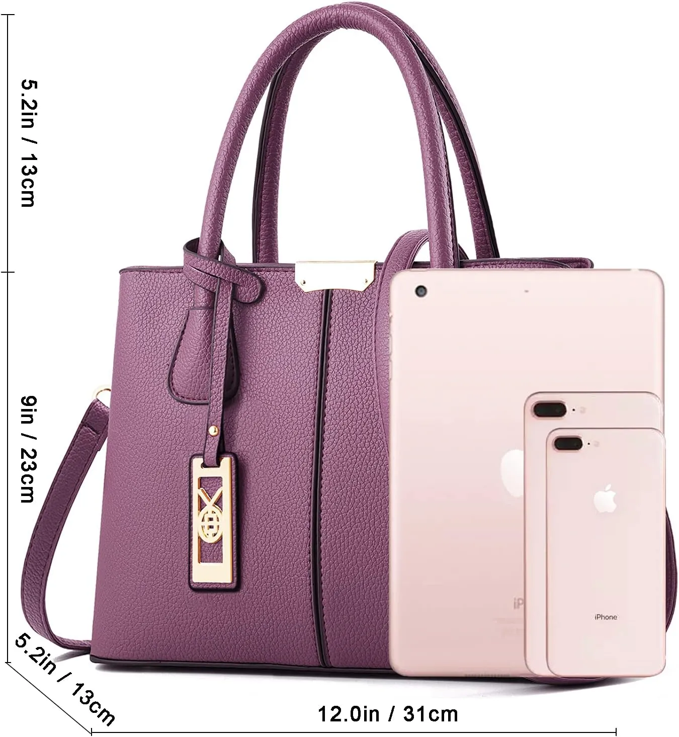 CHICAROUSAL Purses and Handbags for Women Leather Crossbody Bags Women's Tote Shoulder Bag