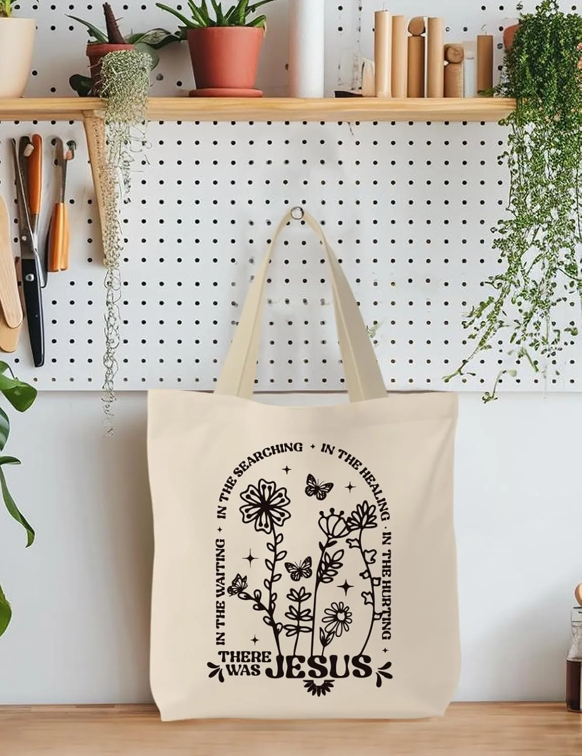 Christian Canvas ote Bag, Christian Bag, Christian Gifts for Women
