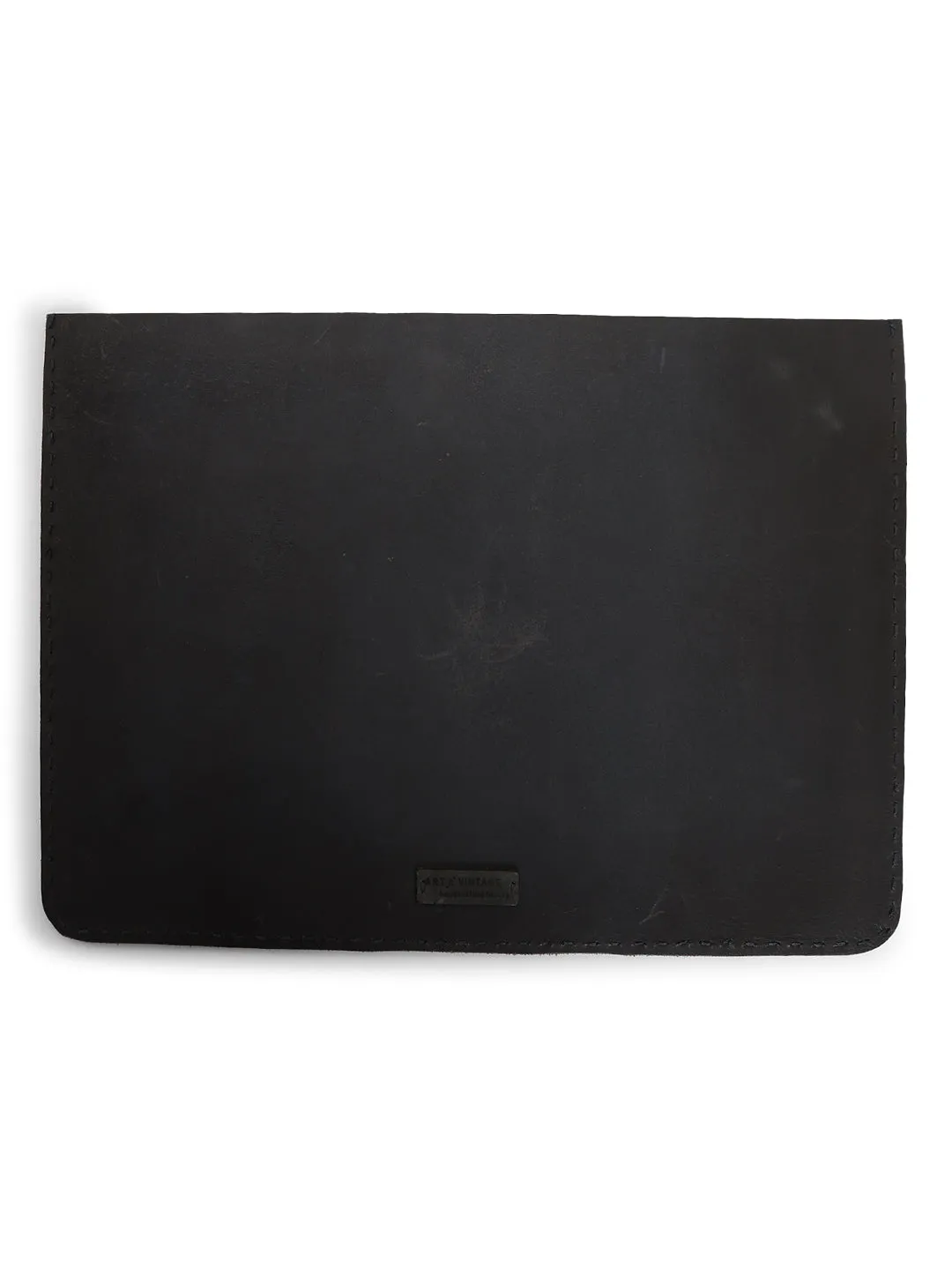 Classic Protection: Navy Leather Laptop Sleeves for Timeless Style