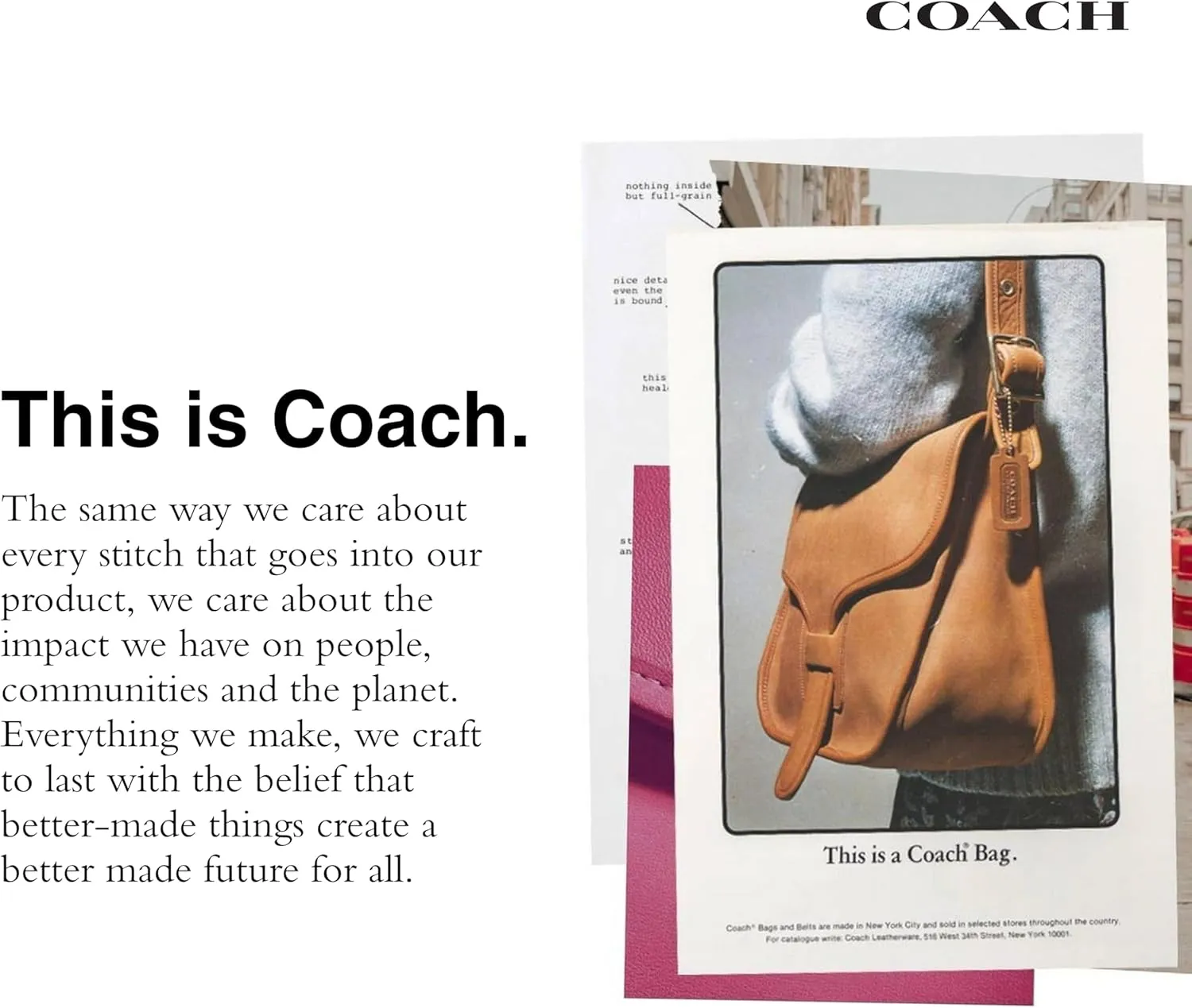 Coach Cargo Tote 42