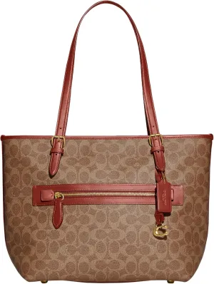 Coach Women's Polished Pebble Leather Taylor Tote