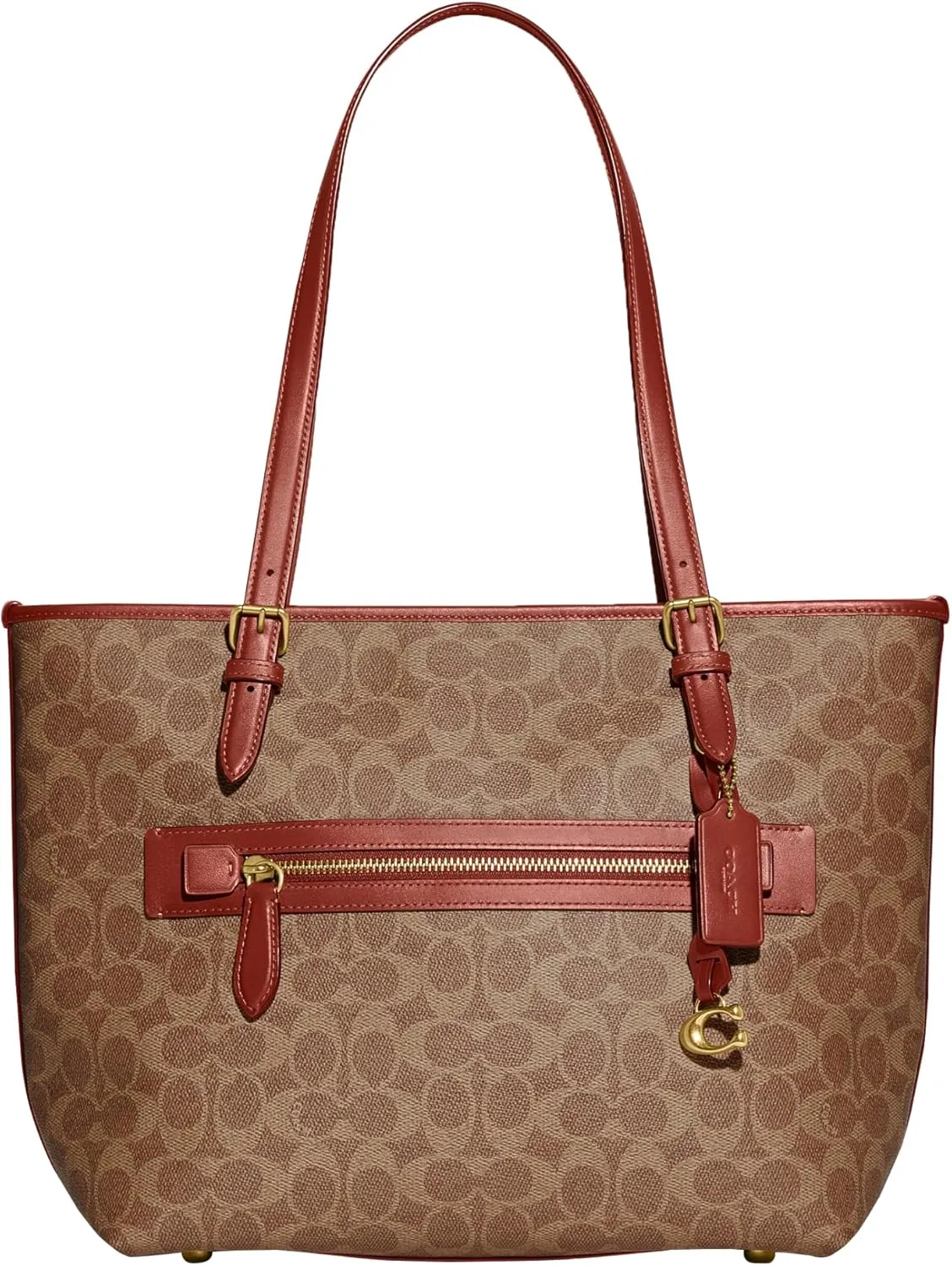 Coach Women's Polished Pebble Leather Taylor Tote