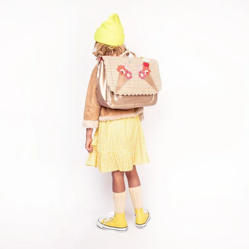 Colorful Animal Print Backpack - Polyester - Ages 6-8