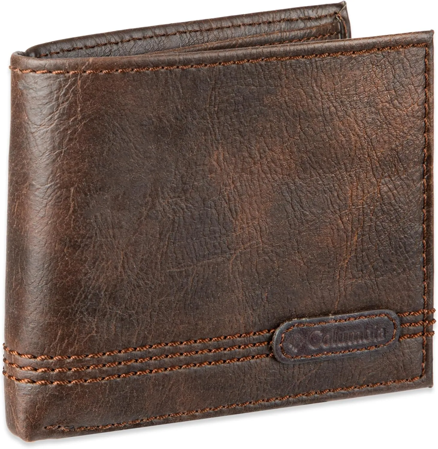 Columbia Men's Everyday Bifold Wallet-Multiple Card Slots, Id Window