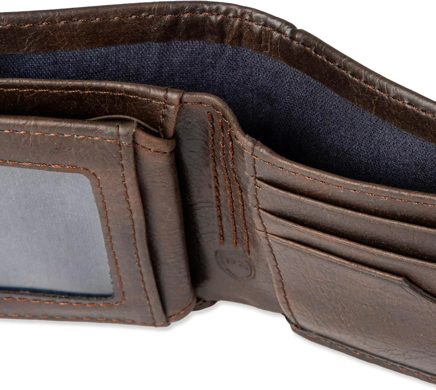 Columbia Men's Everyday Bifold Wallet-Multiple Card Slots, Id Window